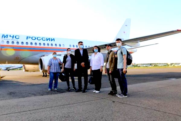 Гуманитарная помощь России Кыргызстану в связи с covid-19