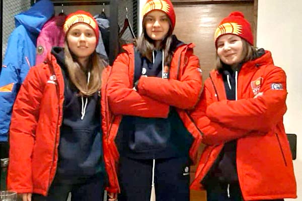 Компания Интерпост оказала помощь лыжницам из Кыргызстана